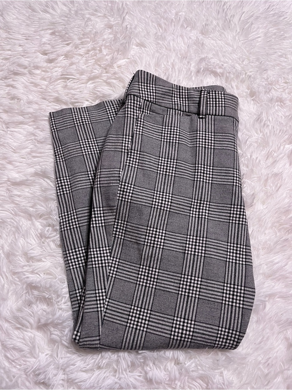 Old Navy Petite Plaid Pixie Skinny Pants